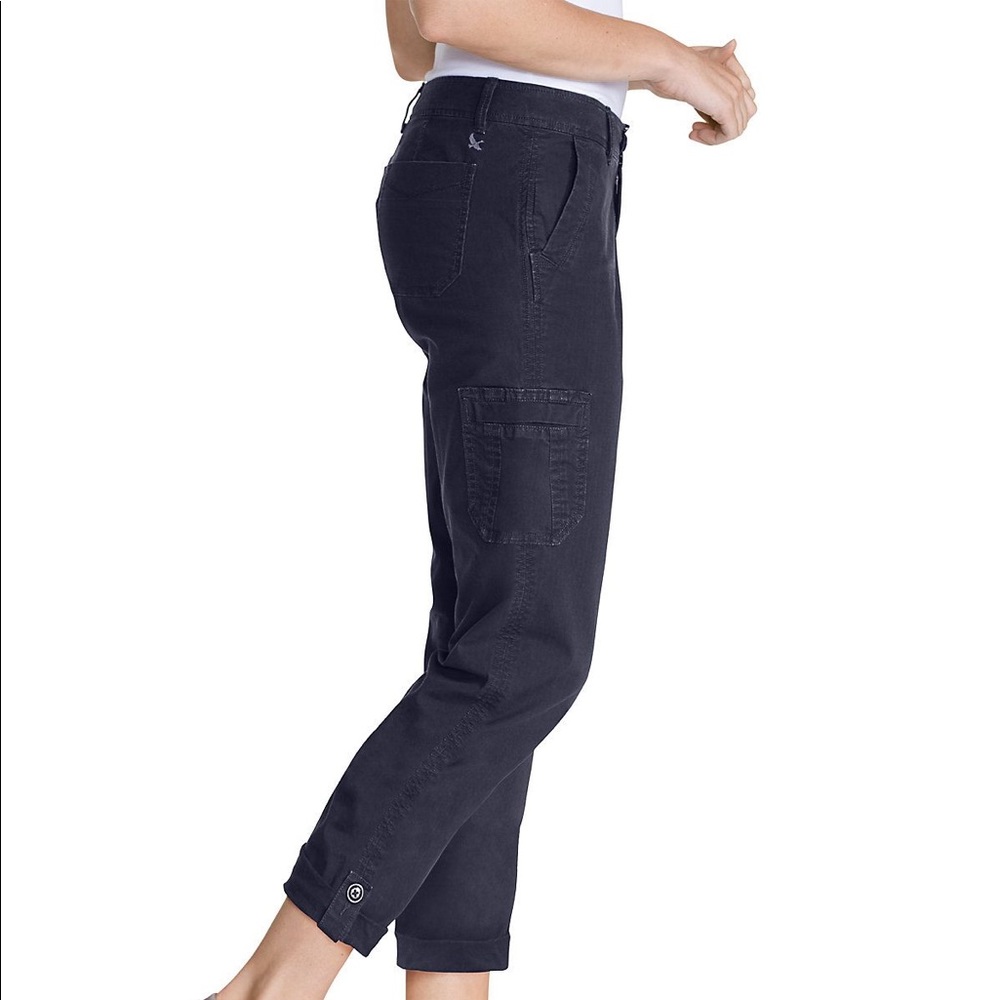 Eddie Bauer Navy Cargo Pants